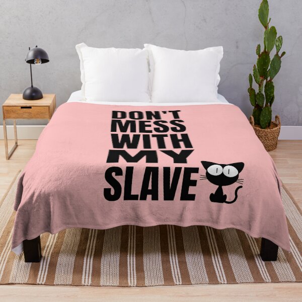 Item preview, I'm a Cat Slave - Funny Cat owner designed and sold by shanesil.