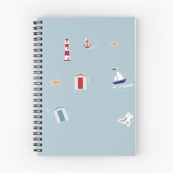 Item preview, Nautical sea items pattern designed and sold by tetibright.