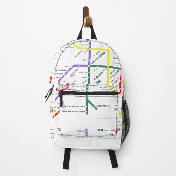 Item preview, Milan Italy Metro Train City Map designed and sold by KALEIDOSCOPE UK.