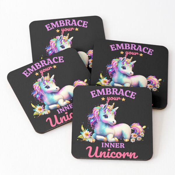Item preview, Embrace Your Inner Unicorn designed and sold by AllPrintsMore.
