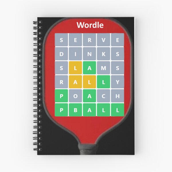 Item preview, Pickleball Funny Wordle Design designed and sold by BattlefoxxEarth.