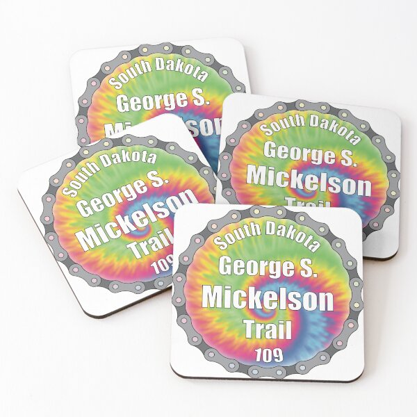 Item preview, George S Mickelson Trail (tie-dye) designed and sold by PurpleCowStudio.
