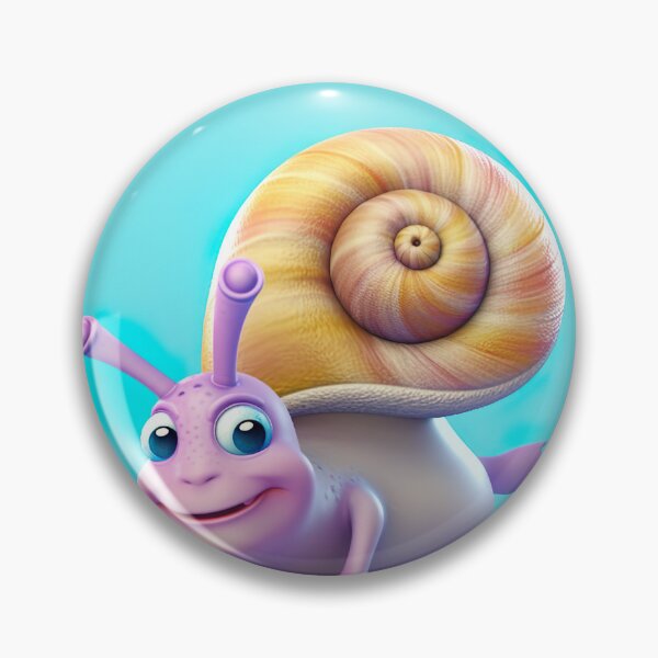 Item preview, Too Cute Little Snail - Slowness and Adorability designed and sold by Neuronexia.