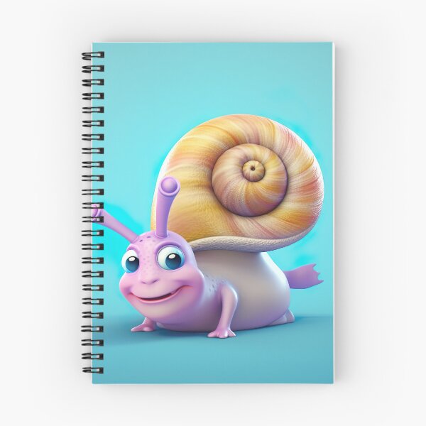 Item preview, Too Cute Little Snail - Slowness and Adorability designed and sold by Neuronexia.