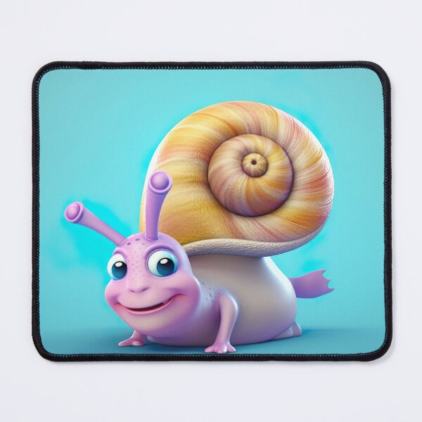 Item preview, Too Cute Little Snail - Slowness and Adorability designed and sold by Neuronexia.