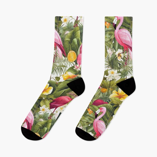 Artikelvorschau, Fruchtige Flamingos entworfen und verkauft von WrapTherappy.
