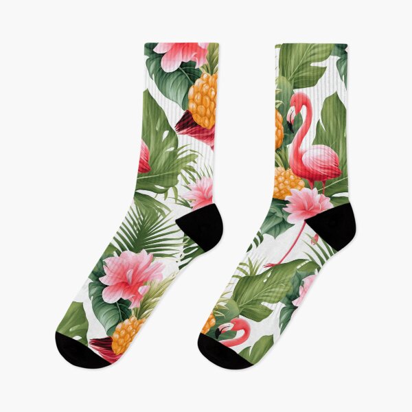 Artikelvorschau, Fruchtige Flamingos entworfen und verkauft von WrapTherappy.