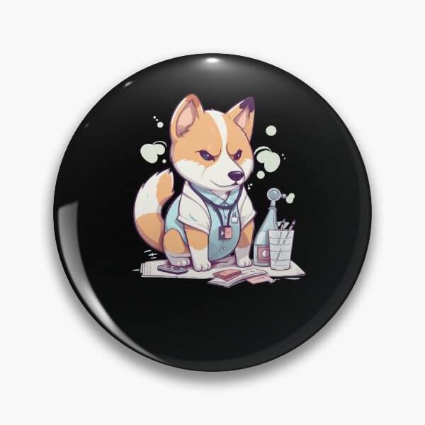 Item preview, Japanese dog Shiba Inu nurse scientist designed and sold by Naohiro.