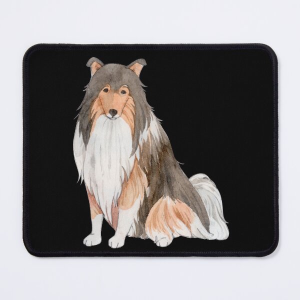 Item preview, Rough Collie Watercolour Design designed and sold by InspiredForever.