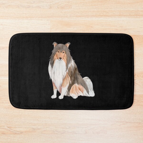 Item preview, Rough Collie Watercolour Design designed and sold by InspiredForever.