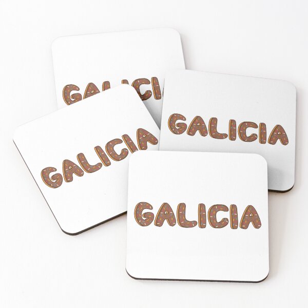 Item preview, City of Galicia text Shaped Like Chocolate Donuts  designed and sold by DonutsWords.