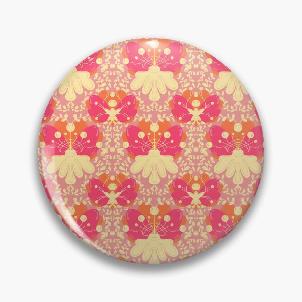 Item preview, Vintage Modern florals designed and sold by Flofloart.