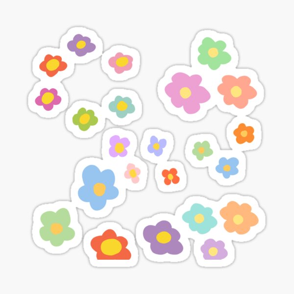 Indie Flower Craft Baby Month Stickers – iCustomLabel