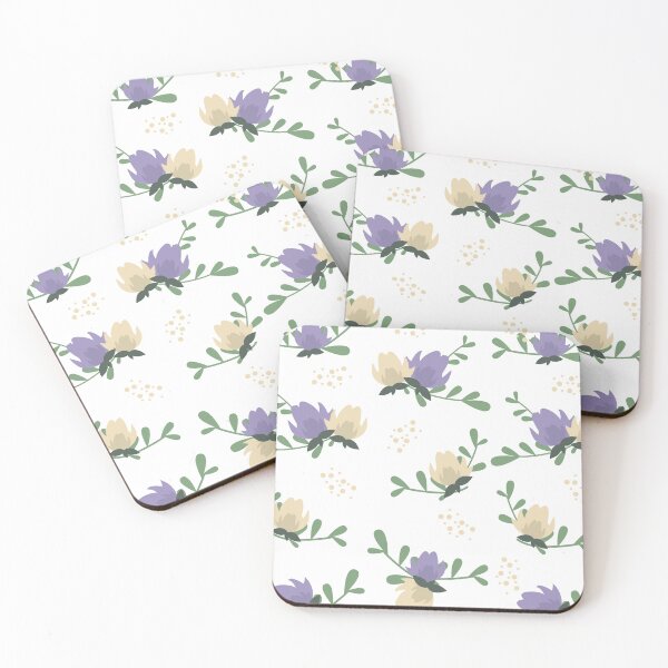 Item preview, Purple Flower Pattern designed and sold by Mariehana.