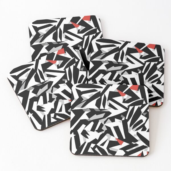 Item preview, Dazzle Black and White Camo designed and sold by PixlMasterpiece.