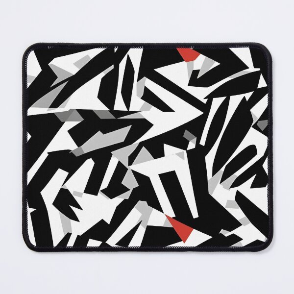 Item preview, Dazzle Black and White Camo designed and sold by PixlMasterpiece.
