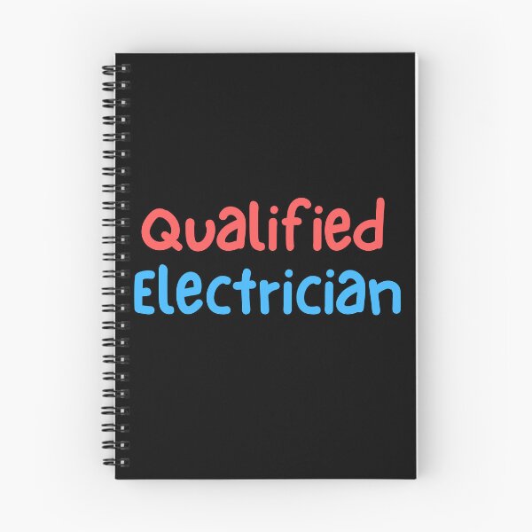 Item preview, Qualified Electrician Text Design  designed and sold by Harsh  Katariya.