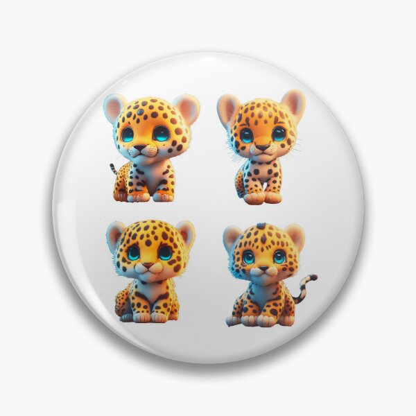 Item preview, leopard stickers pack leopard sticker packs cute leopard cat designed and sold by varodesign.