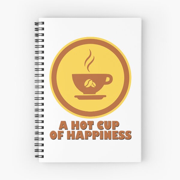 Item preview, A Hot Cup of Happiness - Coffee designed and sold by likbatonboot.