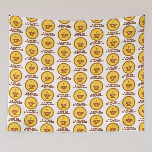 Item preview, A Hot Cup of Happiness - Coffee designed and sold by likbatonboot.