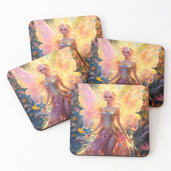Item preview, Floral Garden Fairy designed and sold by Red Witch Art.