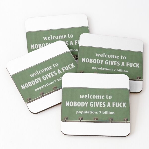 Item preview, Welcome to nobody gives a fuck designed and sold by BrontesWhimsyStore.