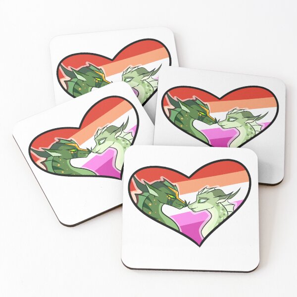 Item preview, Sundew and Willow Lesbian Heart designed and sold by Dragonkitty11.