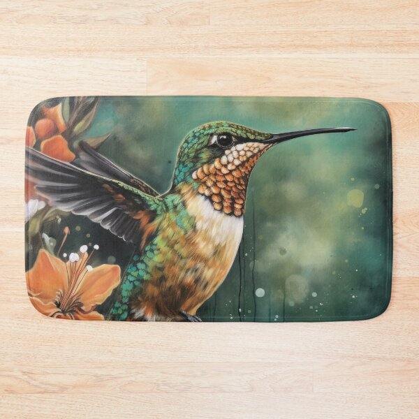 Item preview, Hummingbird and Flowers  designed and sold by Vanover Designs.