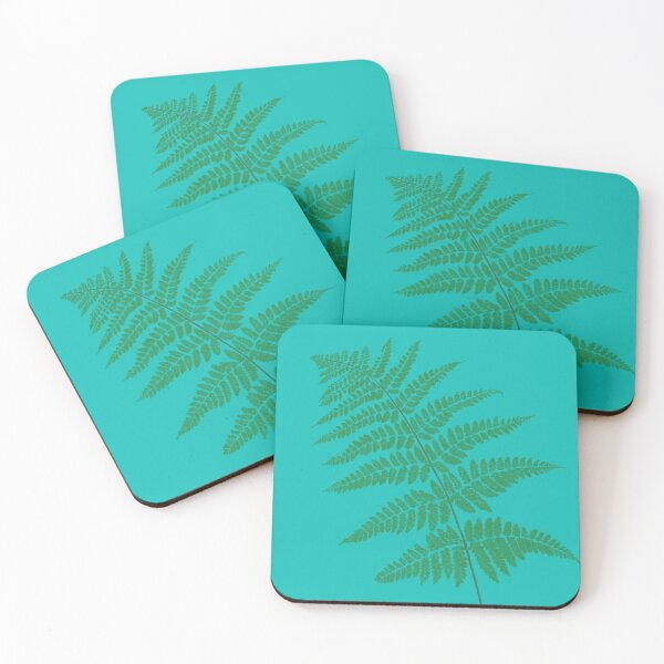 Item preview, Fern frond - sea green designed and sold by ToniBDesigns.