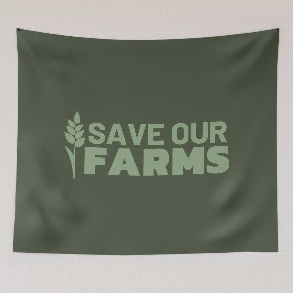 Item preview, Save Our Farms - No Farmers No Food designed and sold by ViewerEqualsPhoton.