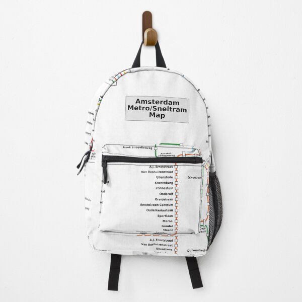 Item preview, Amsterdam City Metro Train Tram Map designed and sold by KALEIDOSCOPE UK.