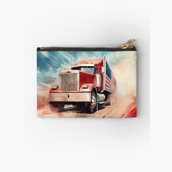 Item preview, Road King U.S. Flag Semi-Truck designed and sold by Benartstudio.