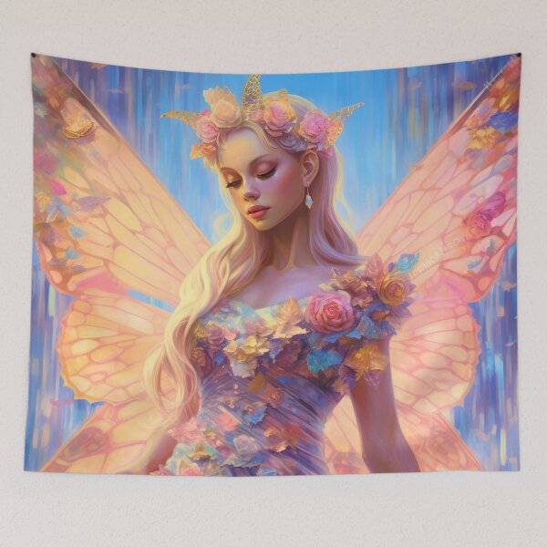 Item preview, Floral Garden Fairy 1 designed and sold by Red Witch Art.