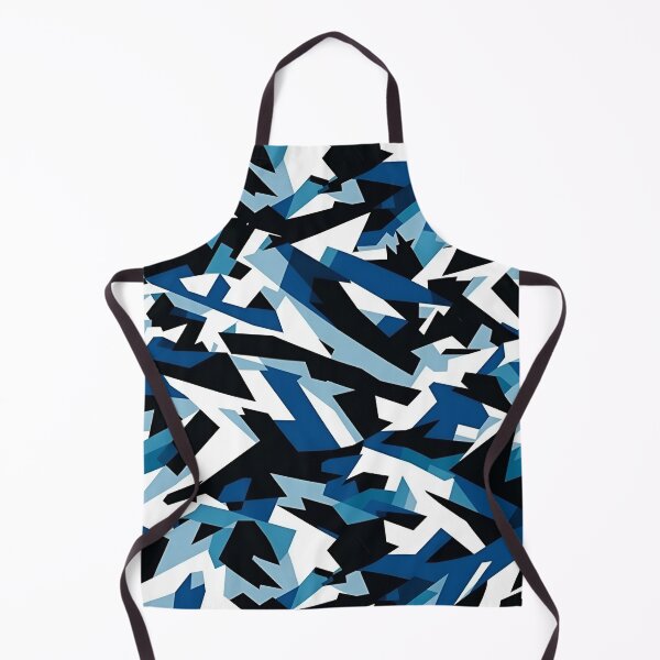 Artikelvorschau, Marineblaues Dazzle-Camouflage-Muster entworfen und verkauft von PixlMasterpiece.