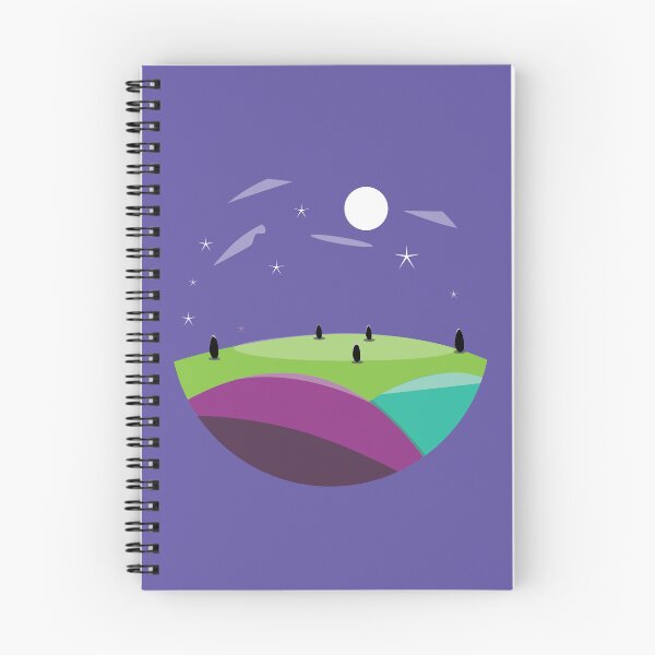 Item preview, colorful landscape illustration | flat illustration V2 designed and sold by Sweet Bee's.
