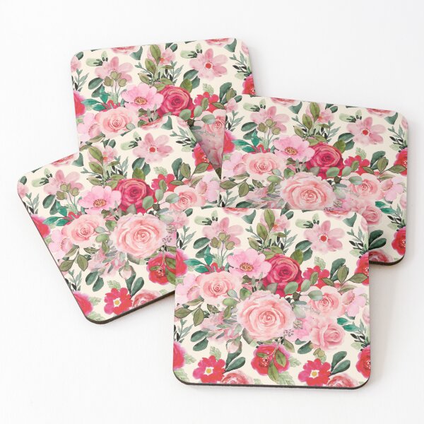 Item preview, Sabrina Farmer Art - Rose Print - Vintage v2 designed and sold by sabrinart42.