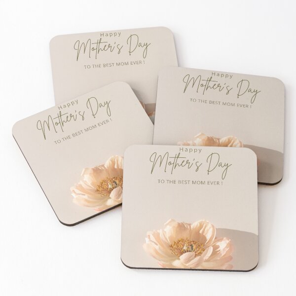 Item preview, Happy mothers day wishes - best mom ever designed and sold by Designs-Lab.