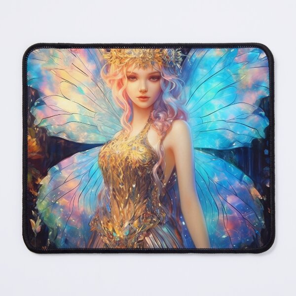 Item preview, Flower Rainbow Fairy designed and sold by Red Witch Art.