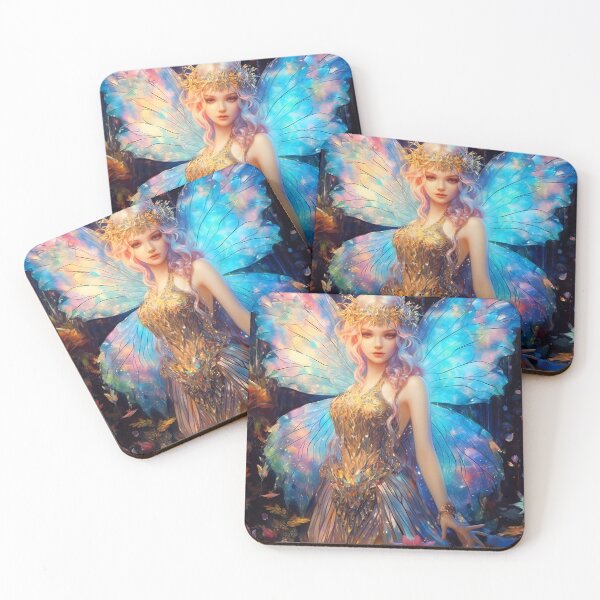 Item preview, Flower Rainbow Fairy designed and sold by Red Witch Art.