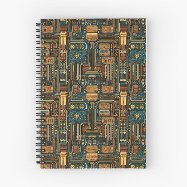 Item preview, Golden Circuitry 2 designed and sold by Pedra Panda.