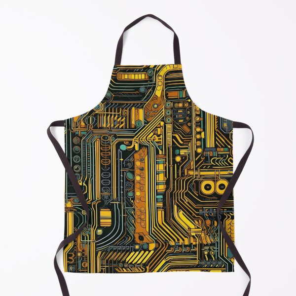 Item preview, Golden Circuitry 3 designed and sold by Pedra Panda.
