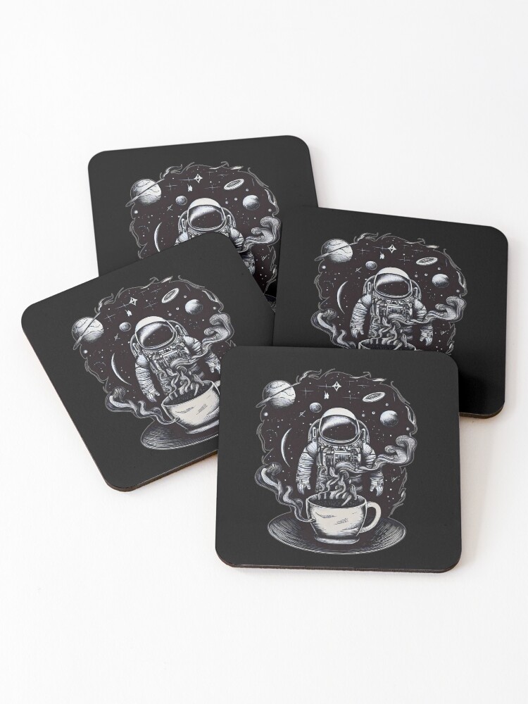 Thumbnail 1 of 5, Coasters (Set of 4), Coffee Break  designed and sold by Dodern.