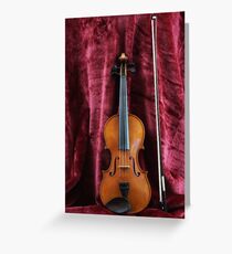 The Fiddle Greeting Card