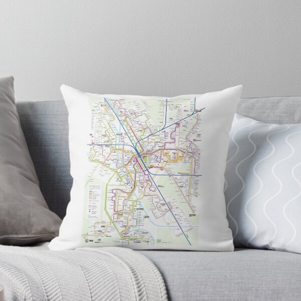Item preview, Utrecht City Bus Tram Metro Map designed and sold by KALEIDOSCOPE UK.