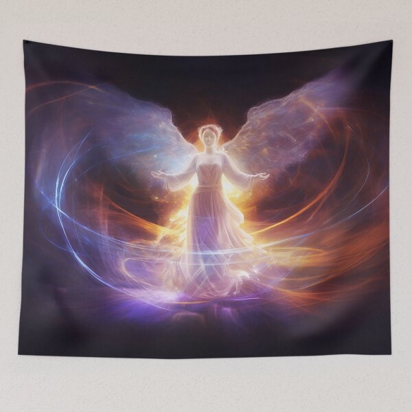 Item preview, Angel glowing beings designed and sold by Art by Lilia.