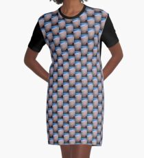 hat on the beach Graphic T-Shirt Dress