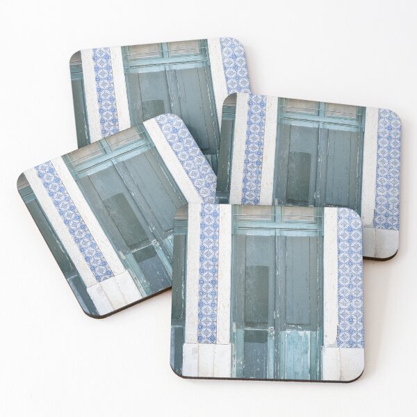 Item preview, Blue Wall | Turquoise Wooden Door designed and sold by PhotosByVille.