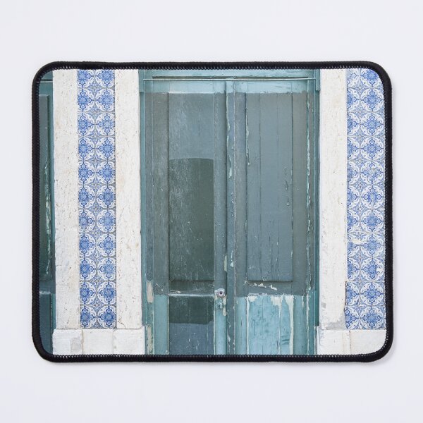 Item preview, Blue Wall | Turquoise Wooden Door designed and sold by PhotosByVille.