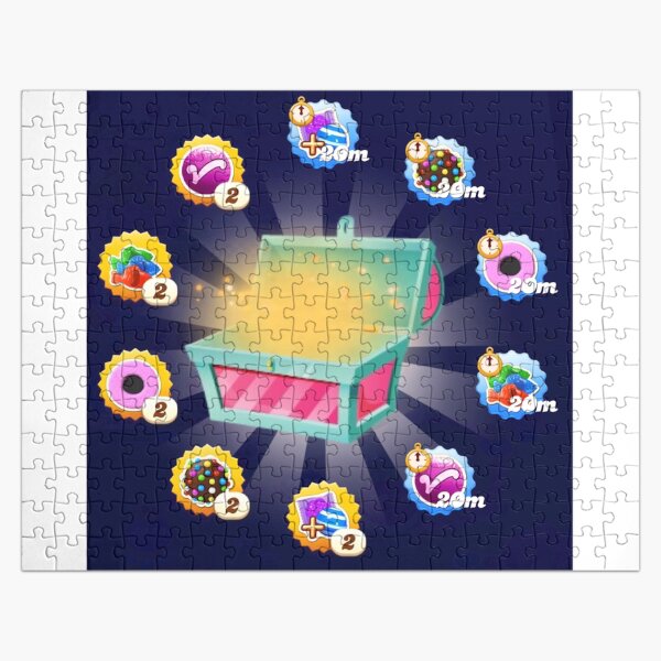 Solve Candy Crush patterns jigsaw puzzle online with 324 pieces