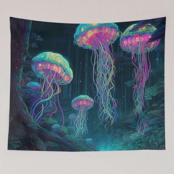 Item preview, Electric Jellyfish: Floating Wonders designed and sold by OdysseyArtworks.
